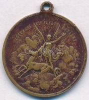 1898. "Szabadságharczunk dicső emlékére / Istenért, királyért, hazáért" Cu emlékérem (29,5...