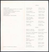 1964 A Színház- és Filmművészeti Főiskola meghívója diplomafilmnek vetítésére