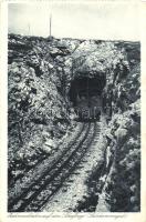 Schafberg, Zahnradbahn / Rack railway tunnel