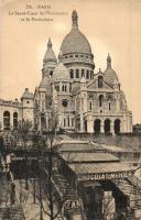 Paris, Le Sacre Coeur de Montmartre, Funiculaire, Chocolat-Menier / funicular, chocolate shop (Rb)
