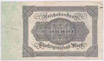 Németország / Weimari Köztársaság 1922. 50.000M (5x) alapnyomat nélküli T:III
Germany / Weimar Repu...