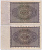 Németország / Weimari Köztársaság 1923. 100.000M (5x) T:III
Germany / Weimar Republic 1923. 100.000...