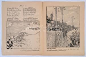 1915 35., 37., 42. Kriegs-Nummer Lustige Blätter, 3 db