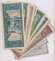 20db-os vegyes pengő és adópengő bankjegy tétel T:III,III-