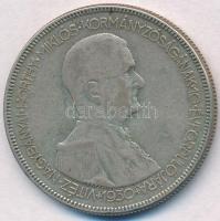 1930. 5P Ag "Horthy jobbra" T:3 kis ph.