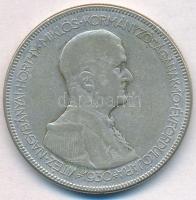 1930. 5P Ag "Horthy jobbra" T:3