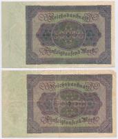 Németország / Weimari Köztársaság 1922. 50.000M (5x) T:III
Germany / Weimar Republic 1922. 50.000 M...