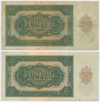 NDK 1948. 50M (5x) T:III
GDR 1948. 50 Mark (5x) C:F