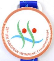 2006. "28. Úszó-Európa-Bajnokság / Szinkronúszás" bronzérem herendi porcelánból, angol nye...