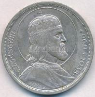 1938. 5P Ag "Szent István" T:2 peremen oxidáció Adamo P8.1