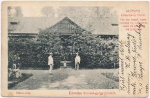 Korond-klimatikus fürdő, Corund; Otthon Villa / villa (EK)