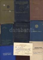 17 db igazolvány és bizonyítvány