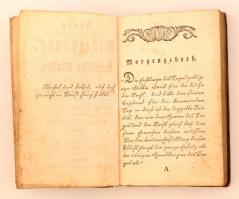 Neues Gebetbuch für katolische Schriften. Augsburg, 1796. Johann Andreas Bierhauser. Díszes egészbőr...