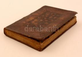 Neues Gebetbuch für katolische Schriften. Augsburg, 1796. Johann Andreas Bierhauser. Díszes egészbőr...