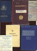 17 db igazolvány és bizonyítvány