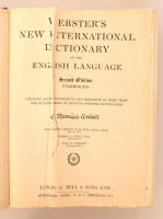 Webster's new international dictionary of the English language I.-II. London, 1950. Bell and So...