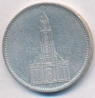 Német 3. Birodalom 1934F 5M Ag "Garnisonkirche" T:2,2- 
German Third Reich 1934F 5 Marks ...