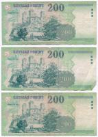 2002. 200Ft "FC" + 2002-2007. 200Ft "FB" (4x) + 2006-2007. 200Ft "FA" ...