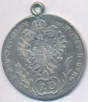 1786G 20kr Ag "II. József" (füllel 6,5g) T:2- fül
Huszár: 1882., Unger III.: 1329.c