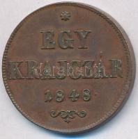 1848. 1kr Cu T:2 ph.  Adamo B1