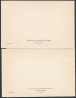 Vertel József, Gerstenbrein Ferenc, Füle Mihály: Budapesti látképek. 4 db rézkarc, hátoldalon felira...