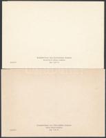 Vertel József, Gerstenbrein Ferenc, Füle Mihály: Budapesti látképek. 4 db rézkarc, hátoldalon felira...