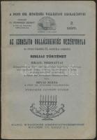 Révai Miksa: Az izraelita vallásoktatás vezérfonala az elemi iskolák II. évfolyama számára. Nyolcadik, javított kiadás, cca 1905, kiadja Schlesinger József könyvkereskedése Budapesten. A Pesti Izr. Hitközség pecsétjével, színes és FF illusztrációkkal