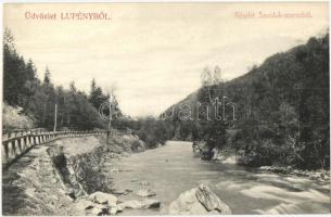 Lupény, Lupeni; Szurduk szoros, kiadja Joánovits János / gorge, river