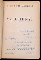 Németh László: Széchenyi. Vázlat. Bp., é. n., Bolyai Akadémia (Bolyai könyvek). A szerző kettős dedi...