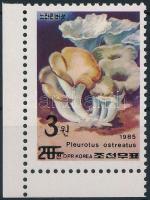 Mushroom overprinted stamp, Gomba felülnyomott bélyeg