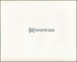 Andre Farkas, Kotroczó István: Kerékpárok, 2 db pecséttel jelezett fotó, 17x23 és 20x25 cm