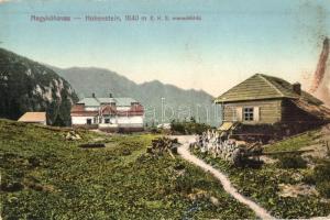 Nagykőhavas, Hohenstein, Piatra Mare; EKE menedékház / rest house  ((EK)