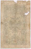 1866. 1G "STN" vízjeles T:V
Austrian Empire 1866. 1 Gulden "STN" watermark C:Pr...