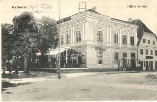 Károlyváros, Karlovac; Nagykávéház / Velika kavana / Grand Cafe, L. Reich (EK)