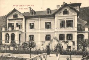Trencsénteplic, Trencianske Teplice; Vally Nyaraló / Villa Vally