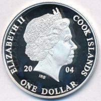Cook-szigetek 2004. 1$ Ag "Ázsia történelme - Pearl Harbour" (19,80g/0.999) T:PP
Cook Isl...
