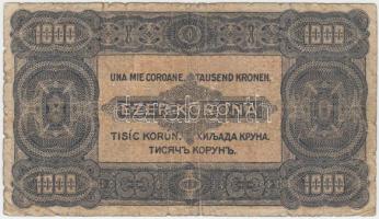 1923. 1000K "8 FILLÉR - NYOLC FILLÉR" felülnyomással T:IV
Adamo K37B