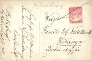 1918 Nyitraludány, Ludanice; photo