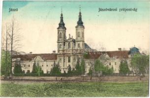 Jászó, Jasov; Jászóvárosi prépostság / church (ferdén vágott / slant cut)