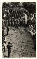 1938 Ipolyság, Sahy; bevonulás / entry of the Hungarian troops