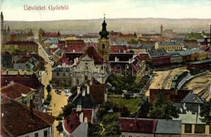 Győr, vasútállomás (vágott / cut)