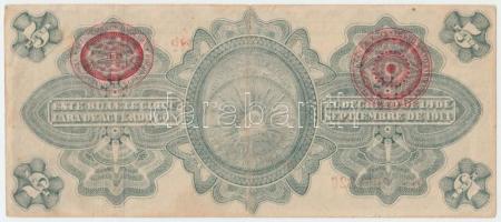 Mexikó / Gobiernói Ideiglenes Kormány / Mexikóváros 1914. 5P felülbélyegzéssel T:III
Mexico / Gobie...