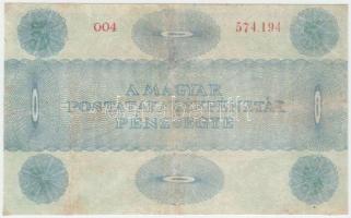 1919. 5K "OSZTRÁK-MAGYAR BANK BANKJEGYEIRE" a munkás karja alatt más alapnyomat T:III- rés...