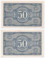 1920. 50f (2x) "04" sorozat T:I