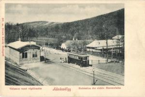 Budapest II. Hűvösvölgy, Villamos vasút végállomás, Divald Károly 307. sz.