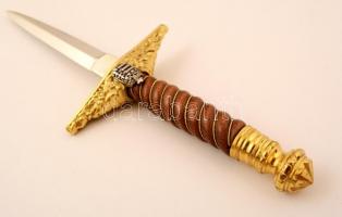 2010 A Belügyminiszter dr. Pintér Sándor által adományozott dísztőr és hüvely, eredeti díszdobozában...