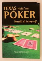 Mendelson, Paul: Texas holdem póker. Kezdd el és nyerj! Bp., 2006, I. A. T. Papírkötésben, jó állapotban.