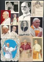cca 1899-2013 32 db pápákat ábrázoló szentkép