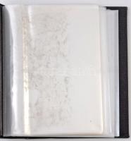 Leuchtturm képeslap album 50 db kettes osztású 2 oldalas lappal, 100/200 férőhely, zöld borítóval / ...