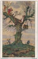 30 db RÉGI Primus Postkarte művészlap, vegyes minőség / 30 old Primus Postkarte art postcards, mixed...